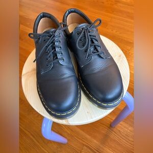 Dr. Martens Black Derbies - 8053